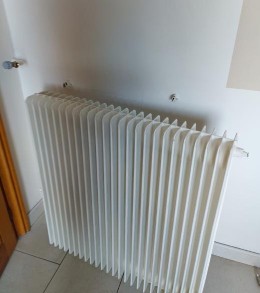 Enlèvement radiateur fonte  pour néttoyage