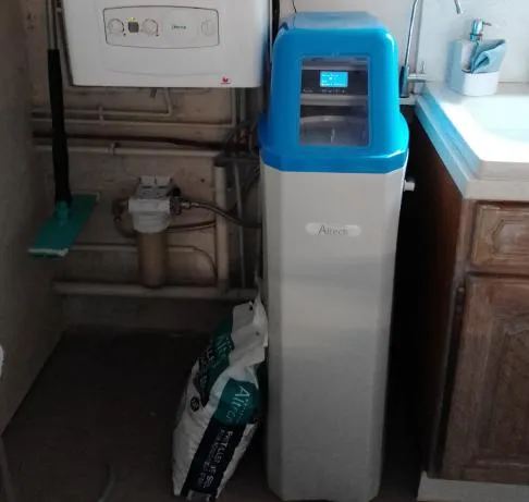 Installation adoucisseur d'eau
